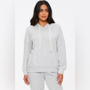 Xhilaration Gray Long Sleeve Sleepwear Top Size Small